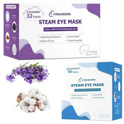 48Packs Steam Eye Mask, Heated Eye Mask Warm Compress for Eyes, Self Heating Disposal Eye Mask Sleep Mask for Home Spa, Tr...