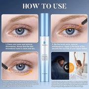 Eyelash Growth Serum, Makes Lashes Longer and Thicker, Suitable for Sensitive Eyes, For Natural Eyelashes, Extensions and ...