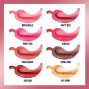 MAYBELLINE Lifter Gloss Lifter Plump, Plumping Lip Gloss with Chili Pepper and 5% Maxi-Lip, Hot Honey, Clear with Pink and...