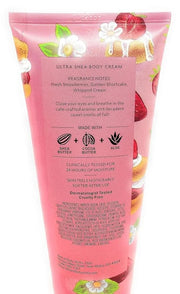 Bath and Body Works Body Care - 24 Hour Moisture Ultra Shea Body Cream - 8 oz - Strawberry Pound Cake - Product Image
