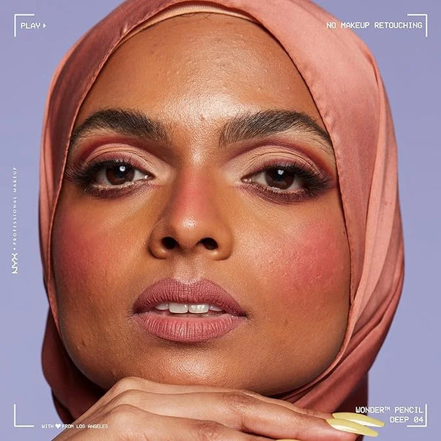 NYX PROFESSIONAL MAKEUP Wonder Pencil, Multi-Use Micro Highlighter & Concealer Stick - Deep - Product Image