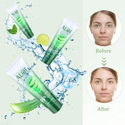 200x2 ML Aloe Vera Gel – 99% Organic Pure Aloe Vera Hydrating Face & Body Moisturizer, Natural Aloe Cream for Dry Skin, Su...