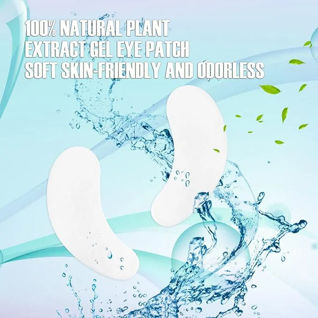 110 Pairs C. ARTIST 100% Natural Eyelash Extension Under Eye Gel Pads patches kit Collagen Aloe Vera Hydrogel Eye Patches ...