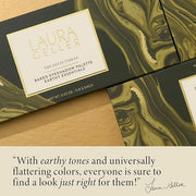 LAURA GELLER NEW YORK The Delectables Earthy Essentials Baked Eyeshadow Palette | 14 Pigmented Eyeshadows Blendable Natura...