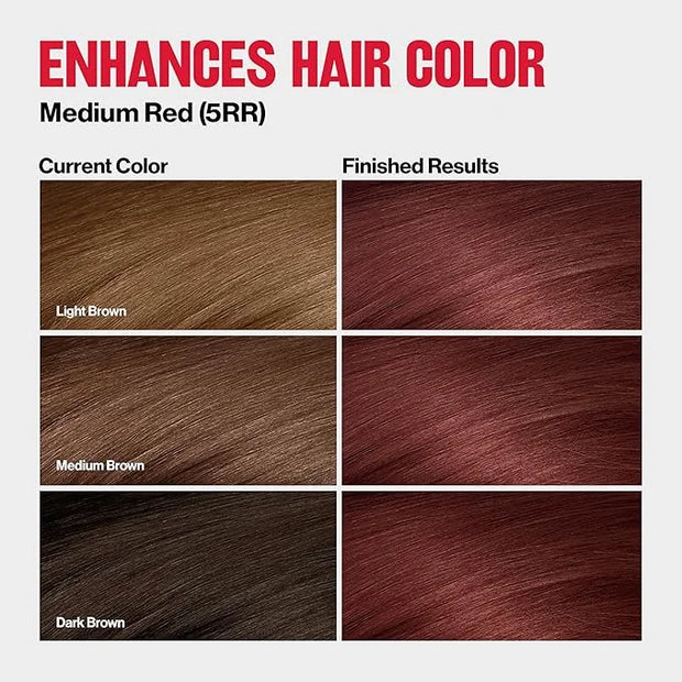 Revlon ColorSilk Tone + Gloss + Care Demi Permanent Hair Color, Dye Kit with Leave-In Scalp and Haircare Serum, 2x Shinier...