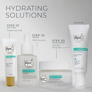 RoC Multi Correxion Hyaluronic Acid Anti Aging Under Eye Cream for Puffiness & Dark Circles (.5 OZ) + RoC Retinol Capsules...