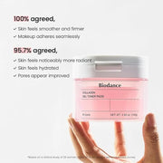 Biodance Collagen Gel Toner Pads, Pore Minimizer for Face, Improving Elasticity, Gentle Exfoliating Korean Toner Pads for ...