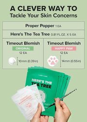 I DEW CARE Emergency Skin Care Kit - Ready Aim Clear + Skin Care Set - Kitten My Balance On | Travel Size Trio Bundle - Pr...