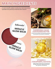 Multi Glow Balm,Miracle Glow Balm Tinted Face Creamy Blush for Women Cheek Lip Eye,Hydrating Lightweight & Blendable Color...