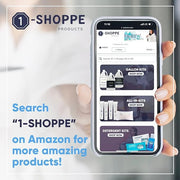 H2O Therapy Hotel Soaps & Toiletries Bulk Set | 1-Shoppe Amenities Kit | 0.85oz Shampoo & Conditioner, Body Wash, Lotion, ...