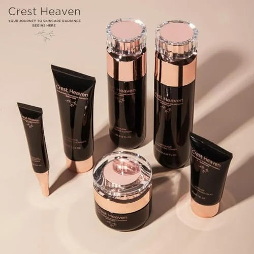 Women 6-Piece Facial Kit for Radiant Skin Care, Facial Care, Face Moisturizing and Anti-aging Skin Care luxeGlow - Product...