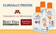 Safe Sea Sunscreen with SPF40 Spray Sunscreen. (40SPF Adults 4OZ) 12 Pack.