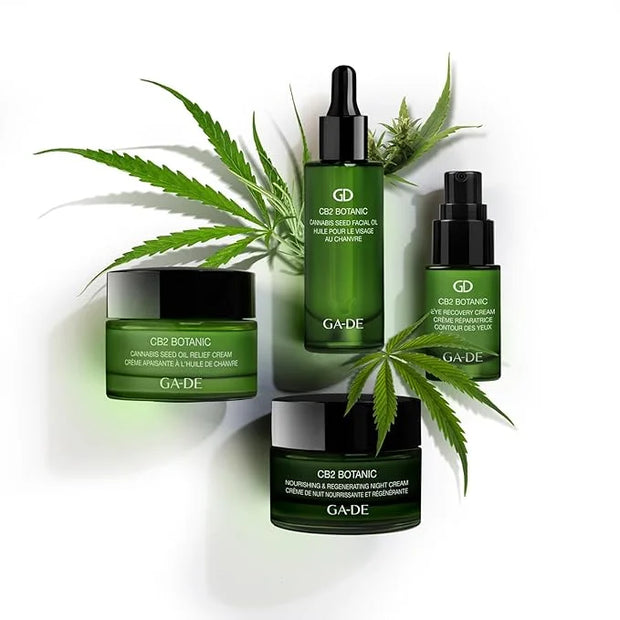 GA-DE CB2 Botanic Eye Recovery Cream - Niacinamide Enriched Eye Cream - Anti Aging, Effective For Puffiness and Bags Under...