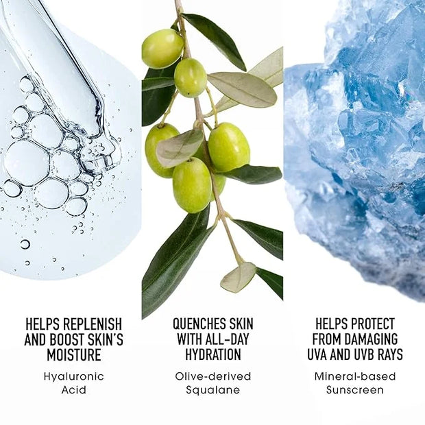 bareMinerals Complexion Rescue Tinted Moisturizer for Face with SPF 30, Vegan Tinted Mineral Sunscreen with Hyaluronic Aci...