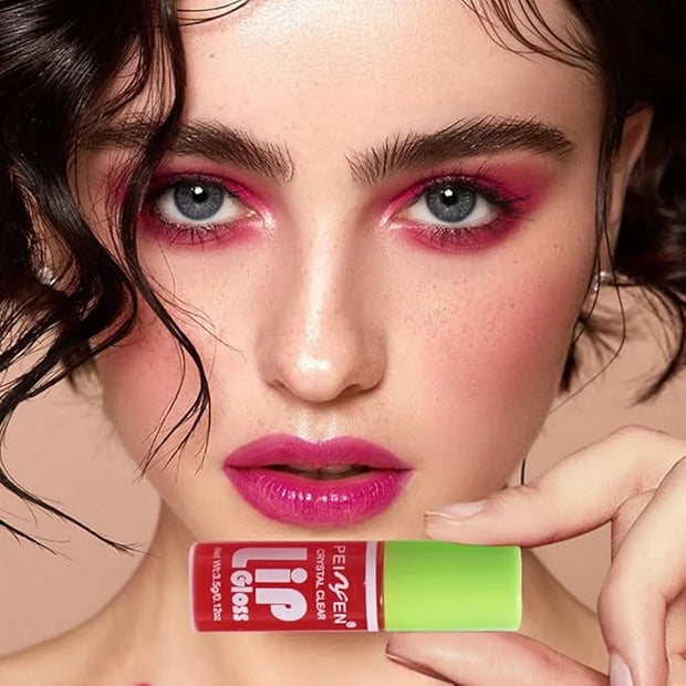 Fat Lip Oil Lip Stain,6 Colors Lip Oil Plumping Lip Glaze, Hydrating Lip Glow Oil,Shiny Transparent Lipstick,Long Lasting ...