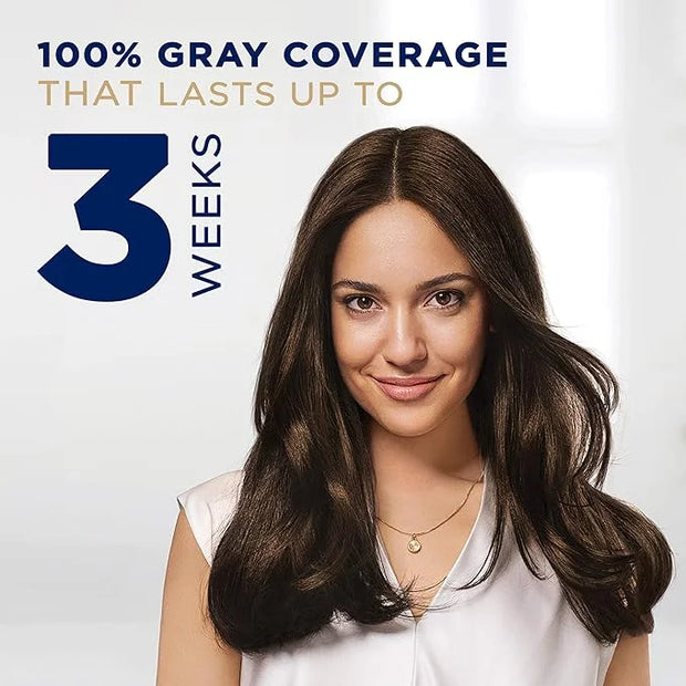 Clairol Root Touch-Up by Nice'n Easy Permanent Hair Dye, 4G Dark Golden Brown Hair Color, Pack of 4 - Product Image