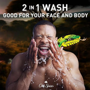 Old Spice Cleansing Body Wash for Men, 3X Defense, 24/7 Shower Fresh with Lasting Scent, 2-in-1 Body & Face Wash, MambaKin...