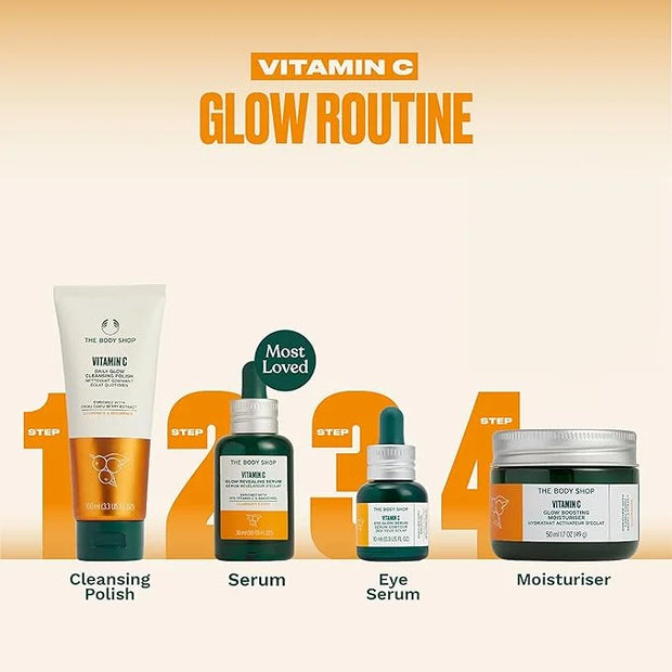The Body Shop Vitamin C Glow Boosting Moisturiser, 50ml - Product Image
