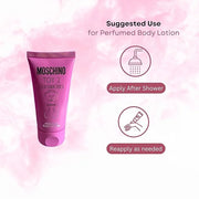 MOSCHINO Toy 2 Bubble Gum 3-Piece Set for Women, (0.17 Oz Eau De Toilette Splash + 0.8 Oz Bath Shower Gel + 0.8 Oz Body Lo...