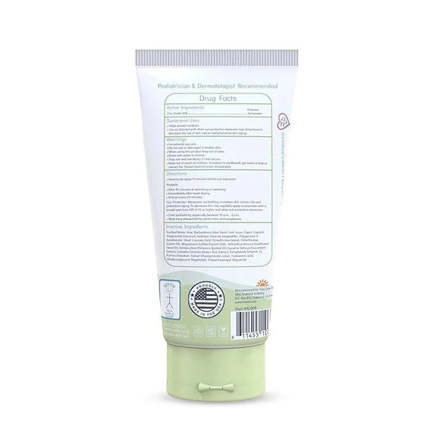 TruKid Eczema SPF30 Face Sunscreen Unscented 3.4oz Baby Sunscreen, Natural Ingredients Kids Sunscreen, Reef-Friendly Trave...