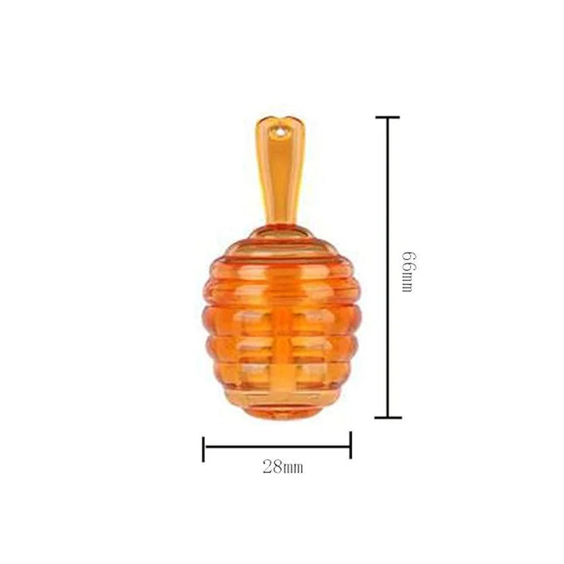 lasenersm 6 Pieces Empty Lip Gloss Tubes Reusable Lip Gloss Containers Honey Pots Shaped Lips Gloss Tube 9 ml Empty Refill...