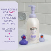 Jergens Baby Calming Head to Toe Foaming Wash, Baby Shampoo and Body Wash, Baby Shampoo Tear Free, Kids Foaming Body Wash,...