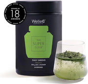 WelleCo The Super Elixir Daily Greens Powder, Probiotic Drink Mix with Whole Foods, Gluten Free, Vegan Gut Health Powder, ...