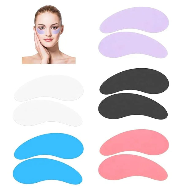 10 PCS Under Eye Patches, Reusable Eye Patches Silicone Patches Under Eye Mask Silicone Eye Patches Reusable Overnight for...