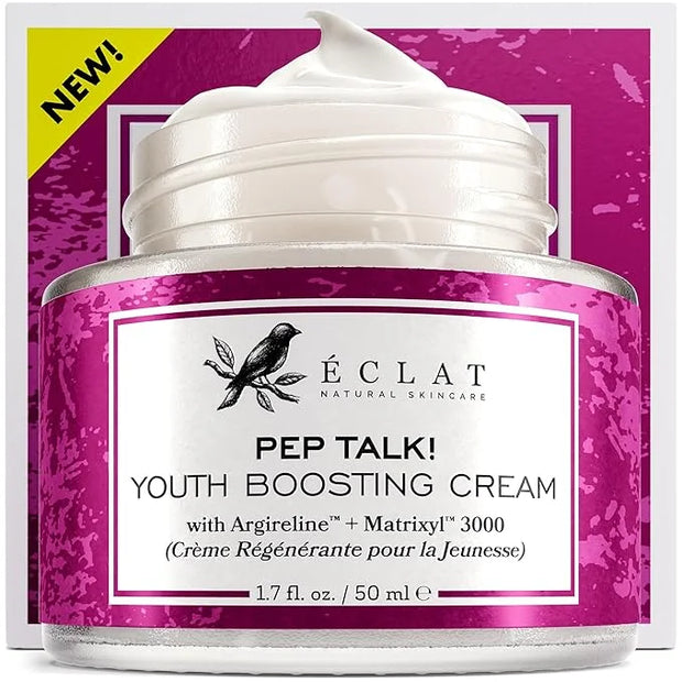Eclat Skincare Anti Aging Face Cream - Hydrating Face Moisturizer with Collagen Peptides, Hyaluronic Acid, & Vitamins C+E ...