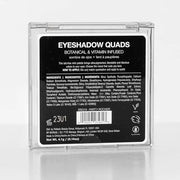 Palladio Eyeshadow Quads, Velvety Pigmented Blendable Matte, Metallic & Shimmer Finishes, Creamy Formula, Four Way Quad Ey...