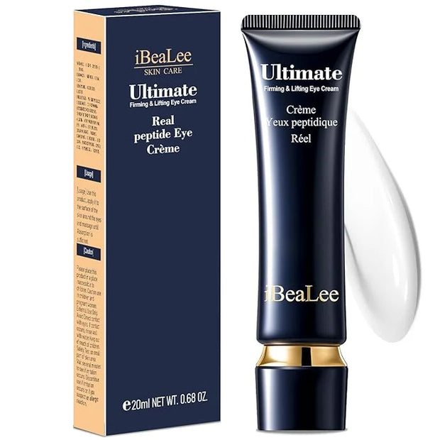 Temporary eye tightening cream, instantly reduces eye bags and dark circles, daily anti-aging, eye cream quickly repairs w...