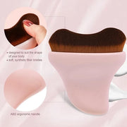 Self Tanner Brush - Kabuki Brush Body Leg Makeup Brush for Self Tanning Gel Tanning Lotion,Sunscreen - Self Tanning Mitt B...