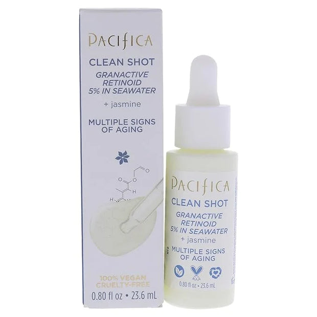 Face Serum by Pacifica - Clean Shot Granactive Retinoid 5% Solution – Anti-Aging Facial Serum with Advanced Retinoid Compl...