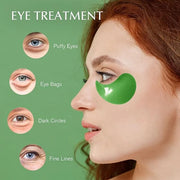 Under Eye Patches Dark Circles: 30 Pairs Collagen Eye Masks for Wrinkles and Puffy Eyes - Green Tea Eye Skin Care Gel Pads...