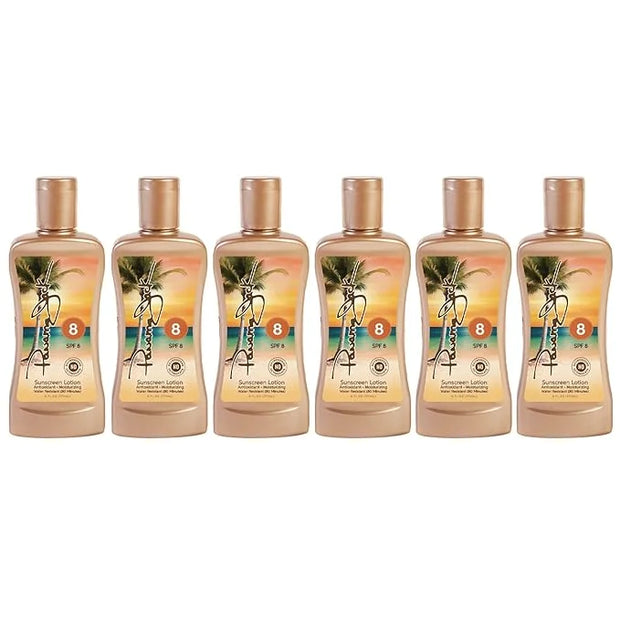 Panama Jack Sunscreen Tanning Lotion - SPF 8, PABA, Paraben, Gluten & Cruelty Free, Antioxidant Moisturizing Formula, Wate...