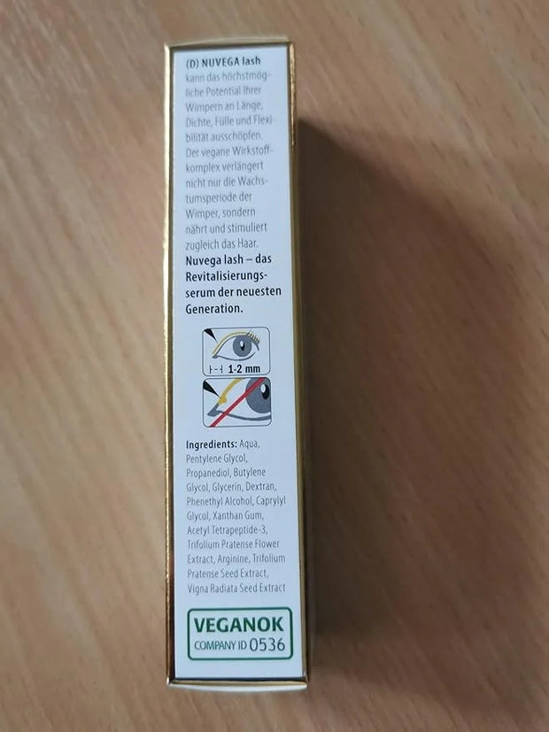 Nuvega Lash - Vegan Eyelash Serum & Eyebrow Serum Set I Longer Eyelashes in 4-6 Weeks I Lash and Eyebrow Growth Serum I Ma...