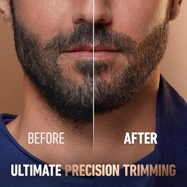 King C. Gillette Beard Trimmer PRO, 40 Length Settings, Cordless Design, Holiday Gifts for Men, 1 Trimmer, 1 Brush, 2 Comb...