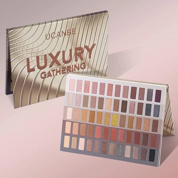 UCANBE 60 Colors Naked Eyeshadow Palette, Warm Neutral