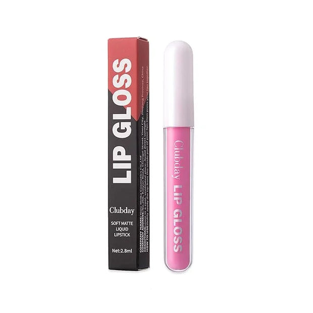 Multicolor Lip Gloss Non-Sticky Matte Long-lasting Color Lip Lacquer Liquid Lipstick Makeup Set Natural Glowy 6 Pcs-01 - P...