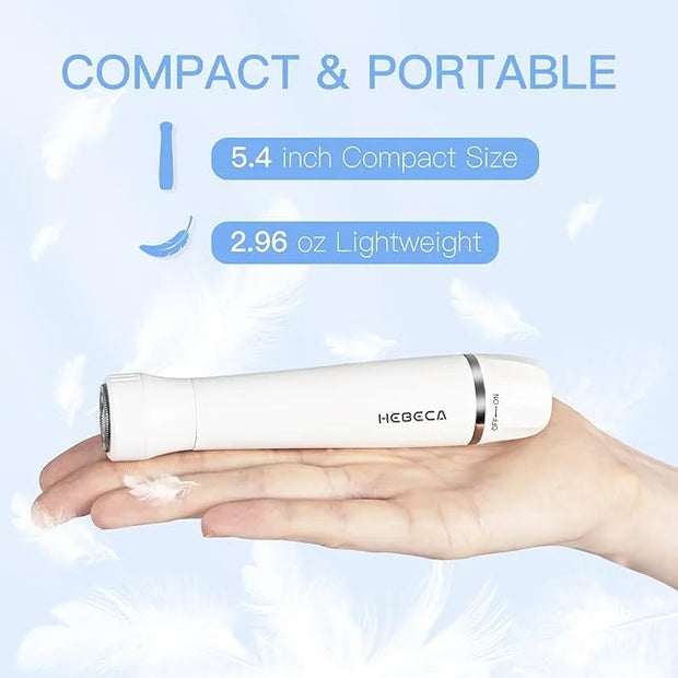 Nose Hair Trimmer for Women and Men, 3-in-1 Electric Facial Hair Removal Rechargeable Portble Waterproof Face Shaver Razor...