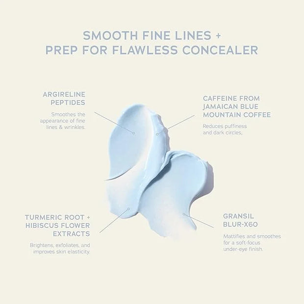 SWEET JULY SKIN Coffee Fix Peptide Eye Cream, Jamaican Blue Mountain Coffee, Peptides, Squalane, Hyaluronic Acid, Depuff a...