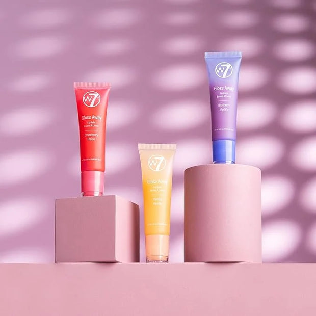 W7 Gloss Away Lip Balm Trio - 3