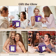 DERMORA Golden Glow Under Eye Patches (100 Pairs Eye Gels) - Rejuvenating Treatment for Dark Circles, Puffy Eyes, Refreshi...