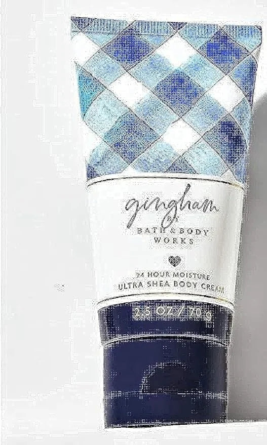 Bath & Body Work GINGHAM Ultra Shea Body Cream, 2.5 oz / 70 g - Product Image