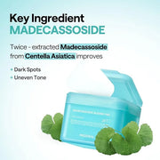 Mediheal Vita Collagen Under Eye Patches & Madecassoside Blemish Toner Pad for Daily Blemish Care - Product Image