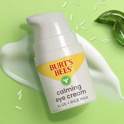Burt's Bees Calming Eye Cream With Aloe and Rice Milk, Moisturizes Without Causing Redness or Irritation, 98.7 Percent Nat...