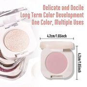 Matte Eyeshadow Palette Makeup for Green Blue Eyes, Matte Nude Pink eyeshadow For Old Women, Holographic Multichrome Cream...