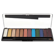 Rimmel London Magnif'Eyes Eyeshadow Palette, 12 Shades, Blendable Formula, Versatile, 004, Colour, 0.5oz - Product Image
