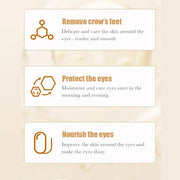 BIOAQUA Rice Raw Pump Eye Mask Dark Circles Eye Bags Nourish Repair 80g 60pcs/30pairs - Product Image