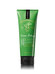 Bath and Body Works - Aromatherapy - Stress Relief - Eucalyptus & Spearmint - Pillow Mist & Body Cream - Gift Set – New 20...
